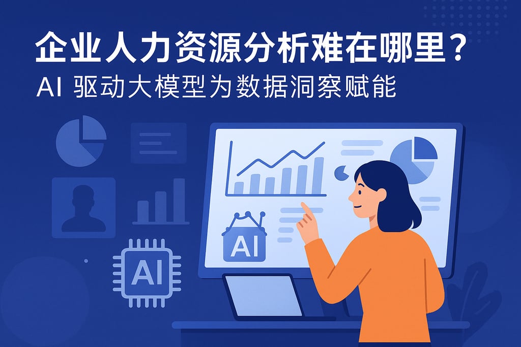 企业人力资源分析难在哪里？AI驱动大模型为数据洞察赋能