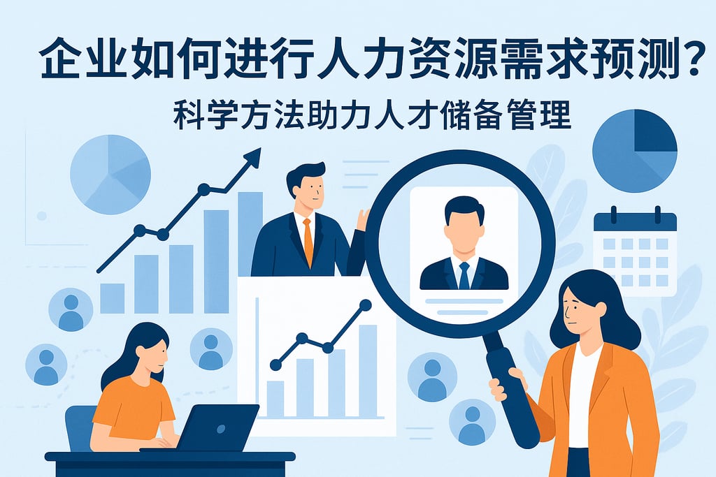 企业如何进行人力资源需求预测？科学方法助力人才储备管理
