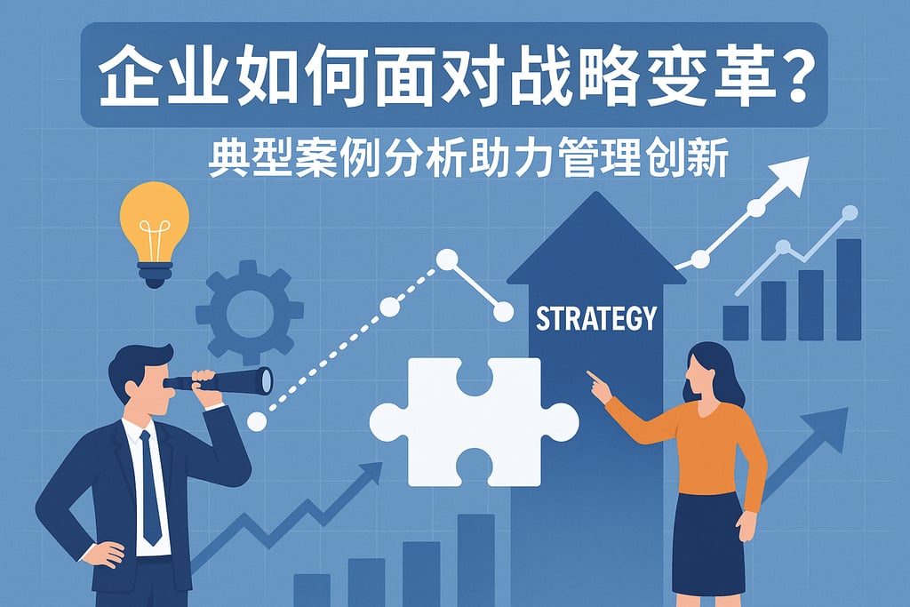 企业如何面对战略变革？典型案例分析助力管理创新