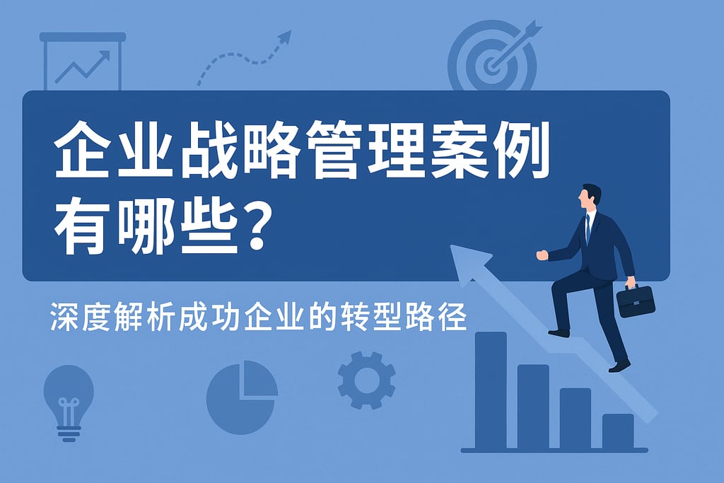 企业战略管理案例有哪些？深度解析成功企业的转型路径