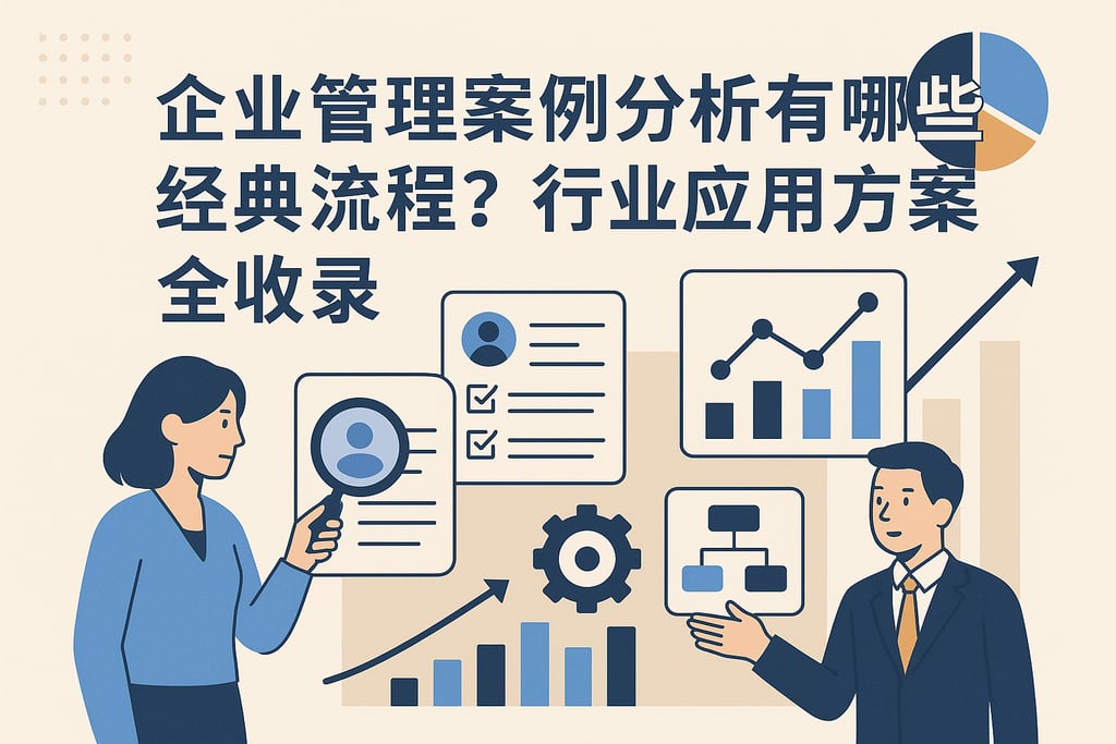 企业管理案例分析有哪些经典流程？行业应用方案全收录