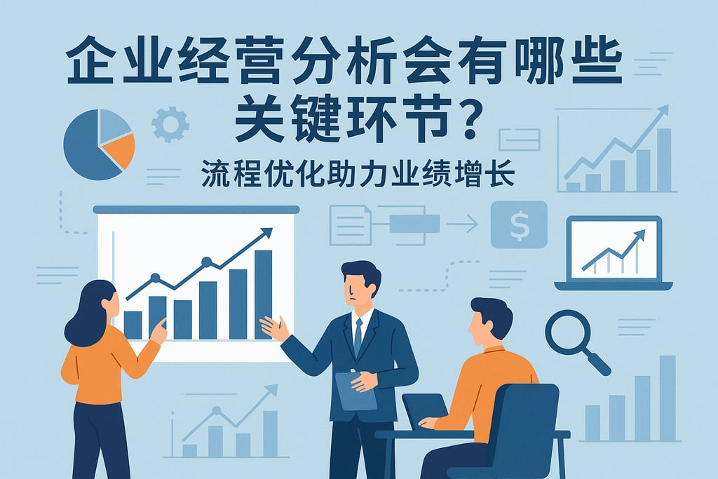 企业经营分析会有哪些关键环节？流程优化助力业绩增长