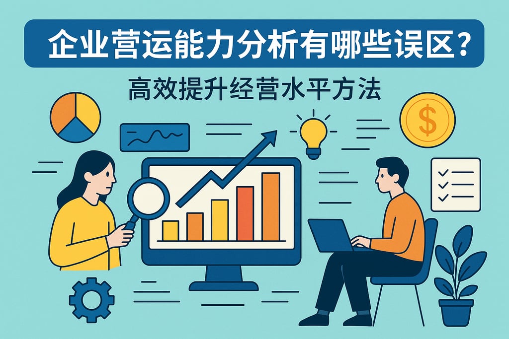 企业营运能力分析有哪些误区？高效提升经营水平方法