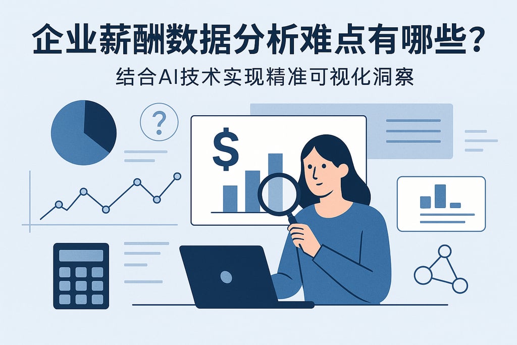 企业薪酬数据分析难点有哪些？结合AI技术实现精准可视化洞察