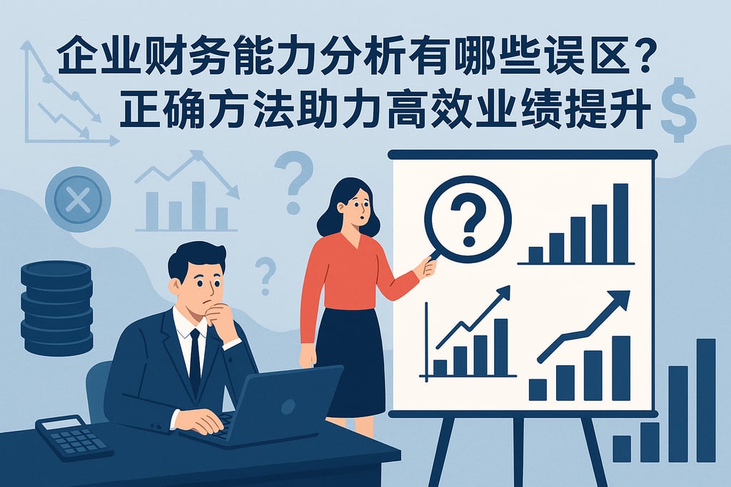 企业财务能力分析有哪些误区？正确方法助力高效业绩提升