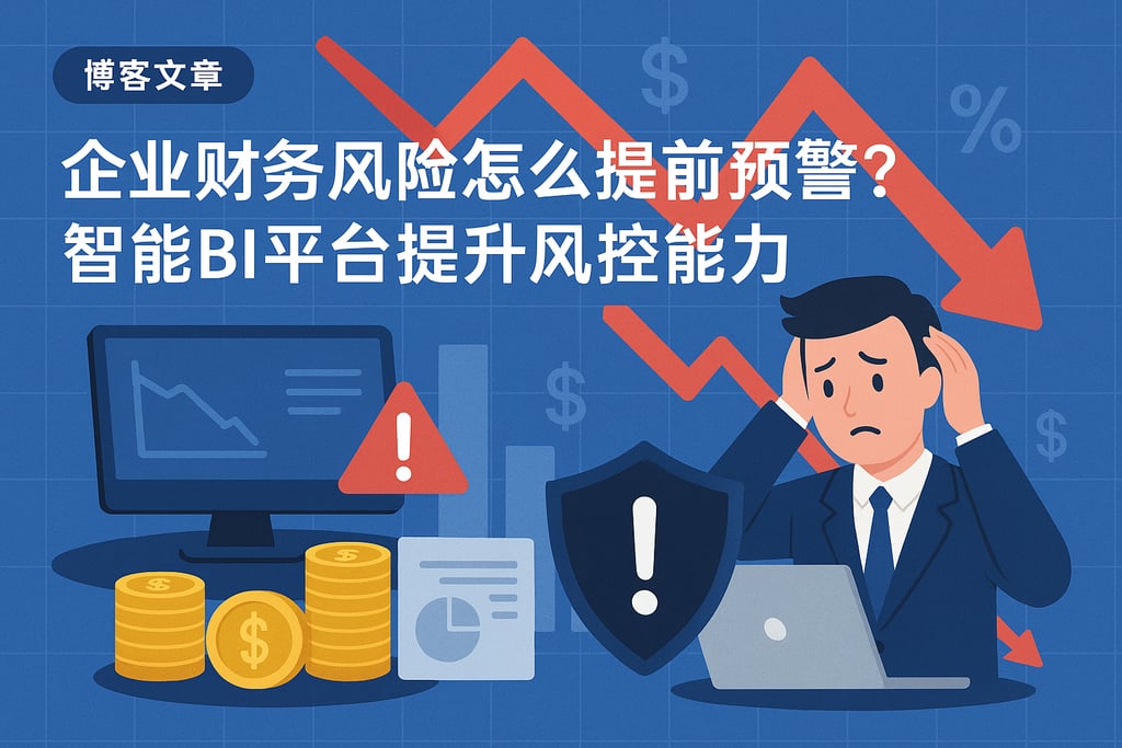 企业财务风险怎么提前预警？智能BI平台提升风控能力