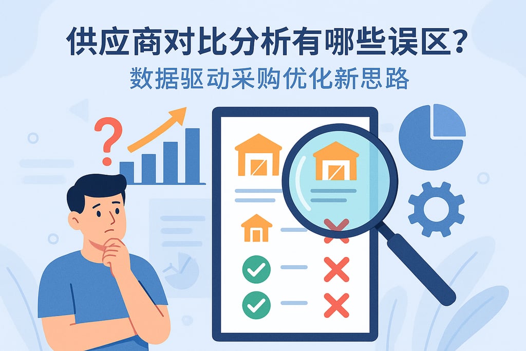 供应商对比分析有哪些误区？数据驱动采购优化新思路