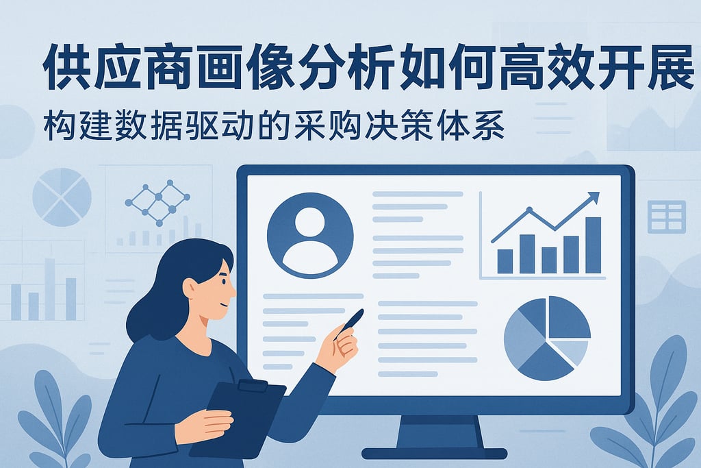 供应商画像分析如何高效开展？构建数据驱动的采购决策体系