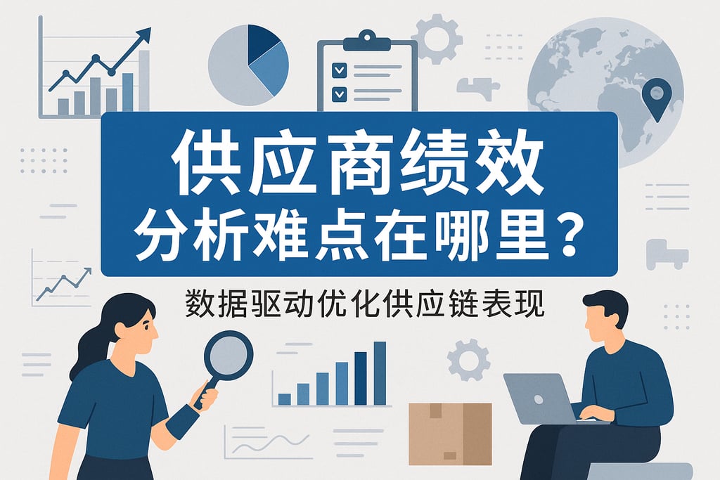 供应商绩效分析难点在哪里？数据驱动优化供应链表现