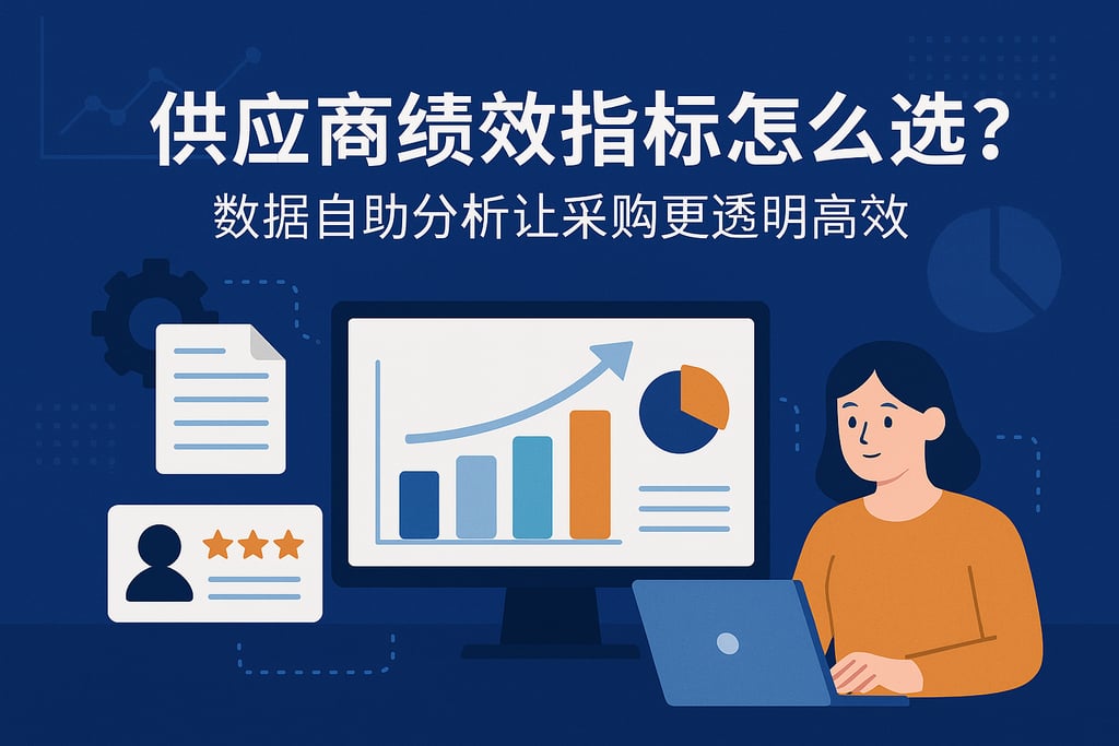 供应商绩效指标怎么选？数据自助分析让采购更透明高效