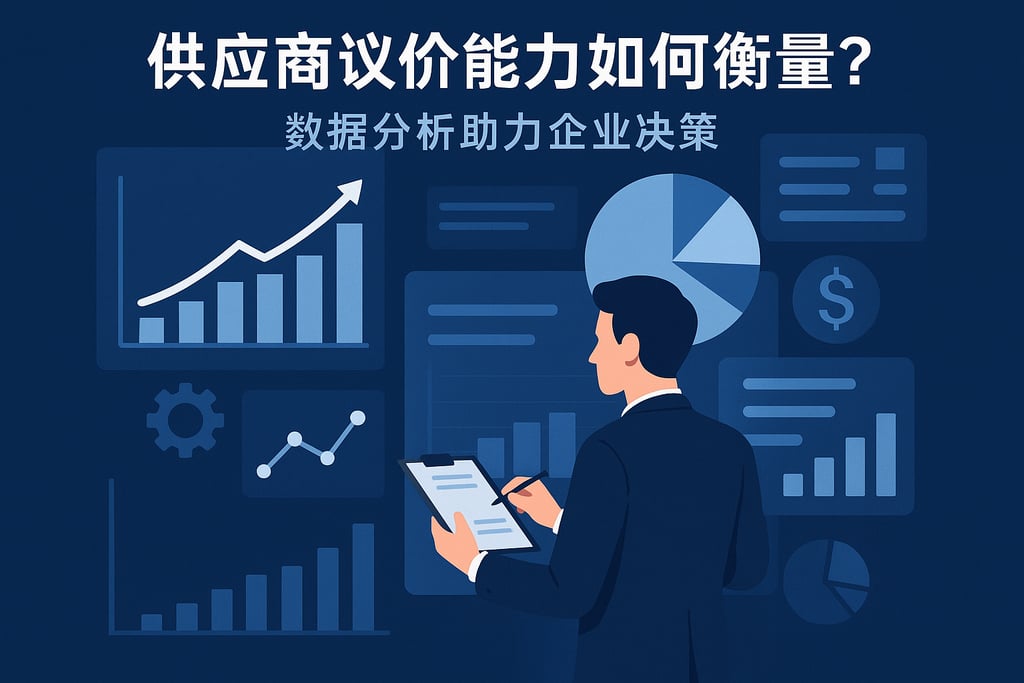 供应商议价能力如何衡量？数据分析助力企业决策