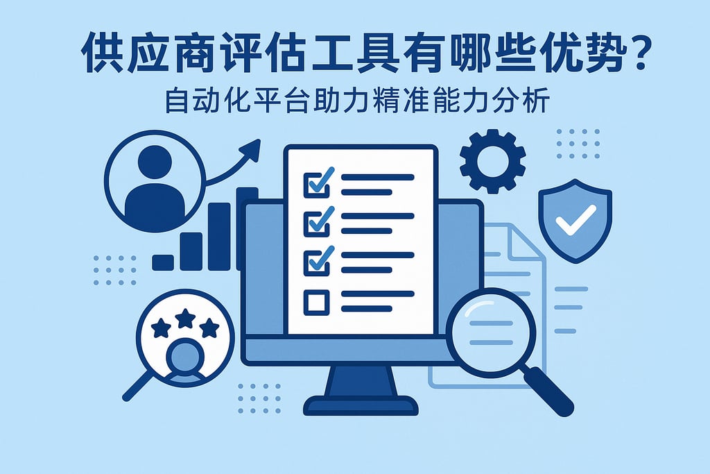 供应商评估工具有哪些优势？自动化平台助力精准能力分析