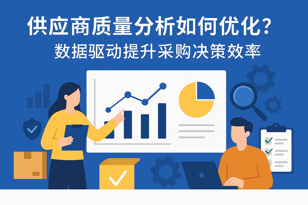 供应商质量分析如何优化？数据驱动提升采购决策效率