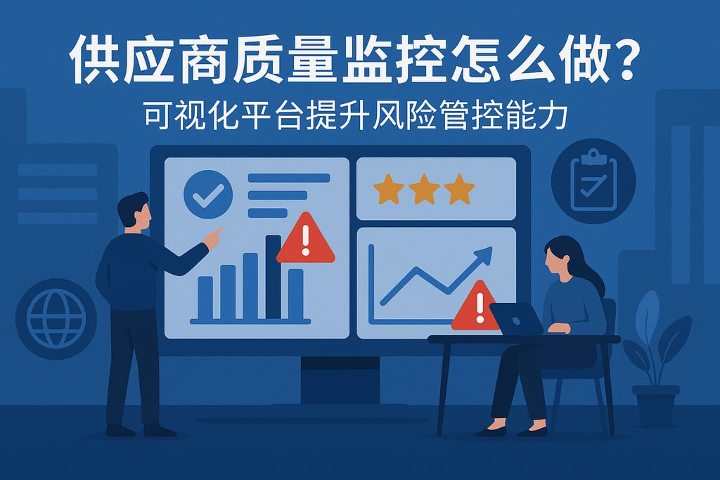 供应商质量监控怎么做？可视化平台提升风险管控能力
