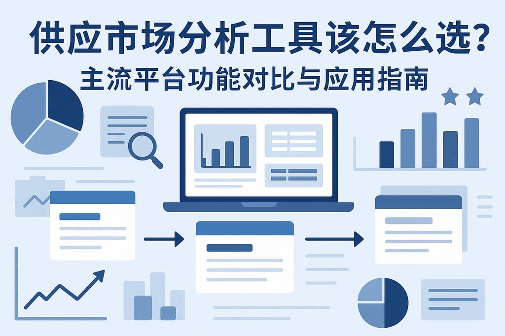 供应市场分析工具该怎么选？主流平台功能对比与应用指南