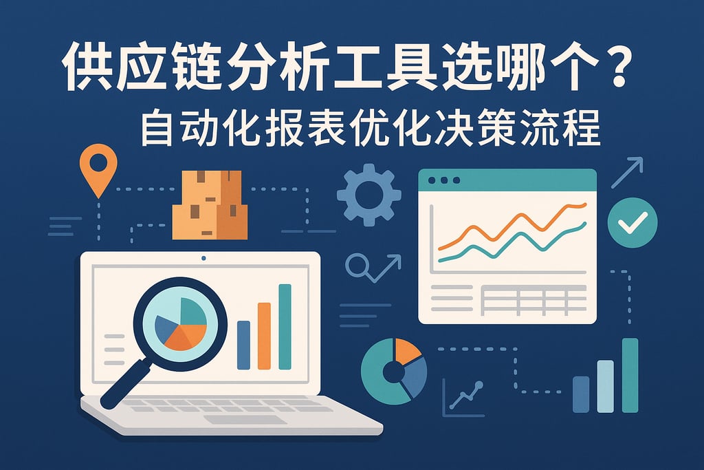 供应链分析工具选哪个？自动化报表优化决策流程