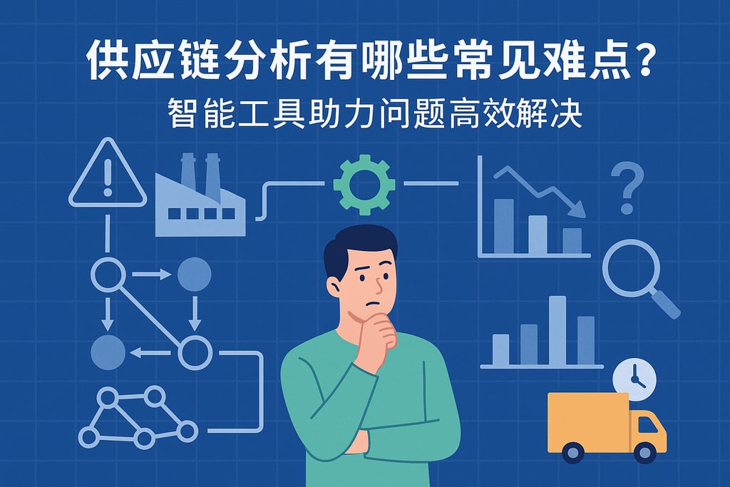 供应链分析有哪些常见难点？智能工具助力问题高效解决