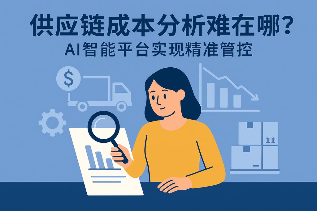 供应链成本分析难在哪？AI智能平台实现精准管控