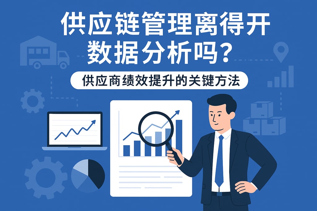 供应链管理是否离不开数据分析？供应商绩效提升的关键方法