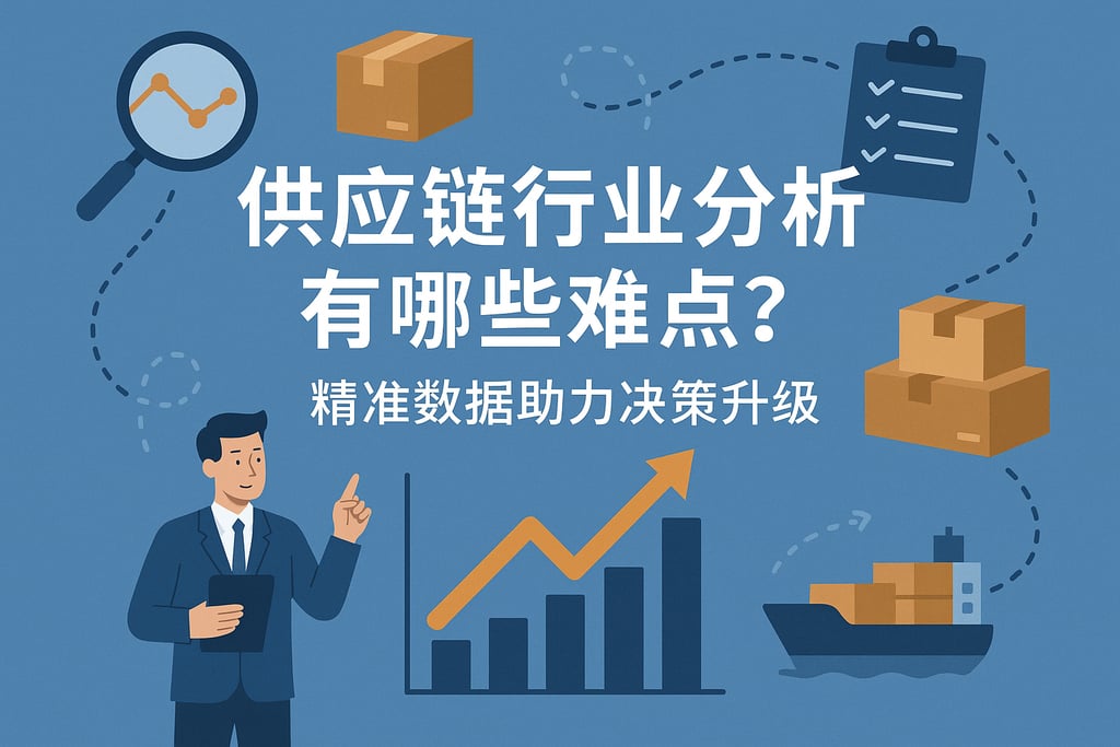 供应链行业分析有哪些难点？精准数据助力决策升级