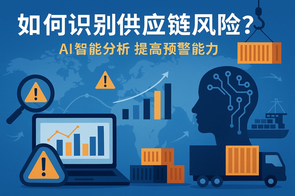 供应链风险如何识别？AI智能分析提高预警能力