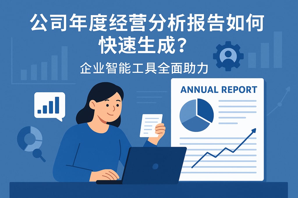 公司年度经营分析报告如何快速生成？企业智能工具全面助力