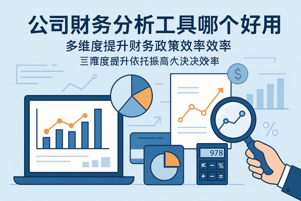 公司财务分析工具哪个好用？多维度提升财务决策效率
