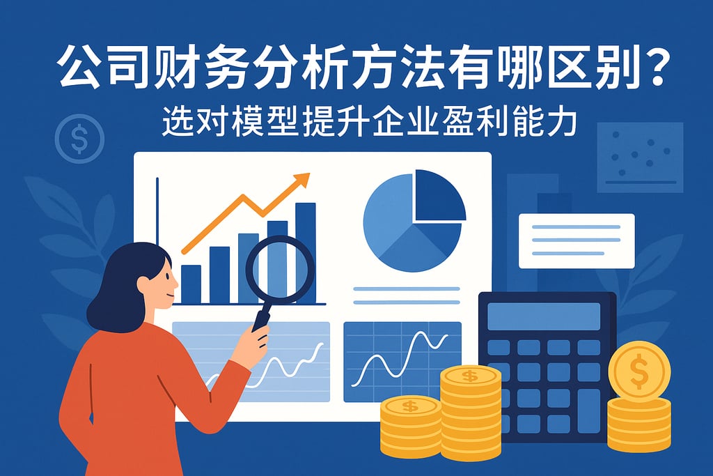 公司财务分析方法有哪些区别？选对模型提升企业盈利能力
