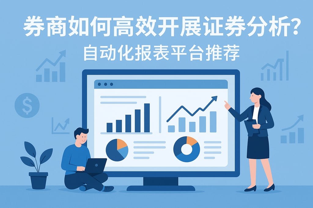 券商如何高效开展证券分析？自动化报表平台推荐