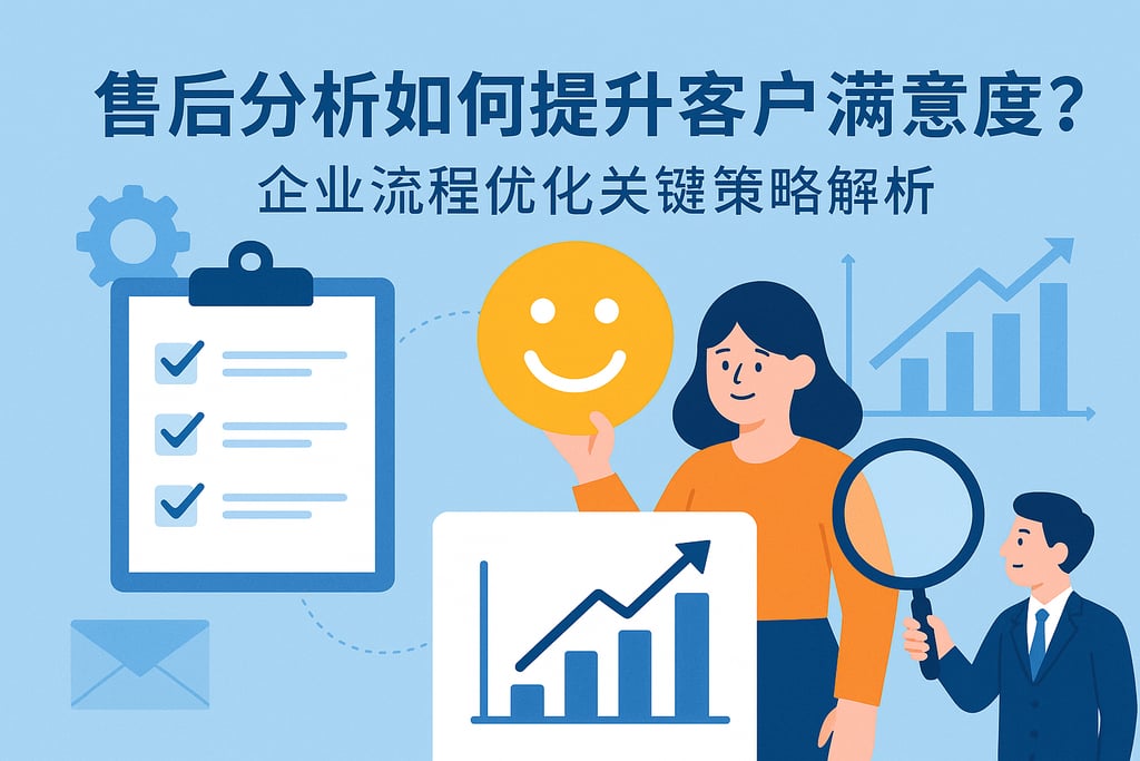售后分析如何提升客户满意度？企业流程优化关键策略解析