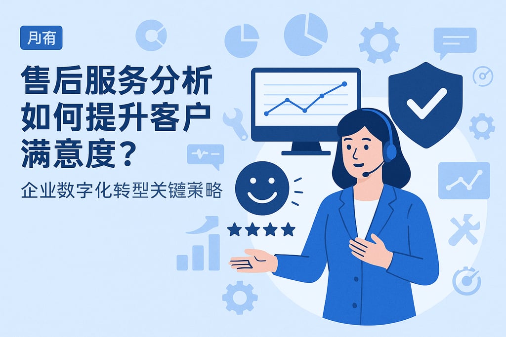 售后服务分析如何提升客户满意度？企业数字化转型关键策略