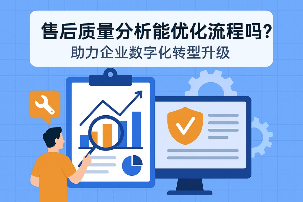 售后质量分析能优化流程吗？助力企业数字化转型升级