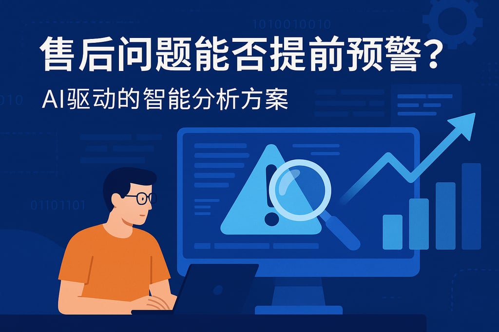 售后问题能否提前预警？AI驱动的智能分析方案