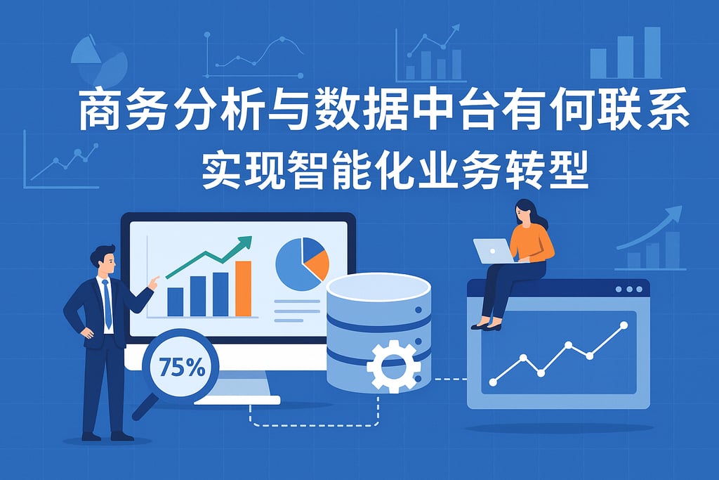 商务分析与数据中台有何联系？实现智能化业务转型