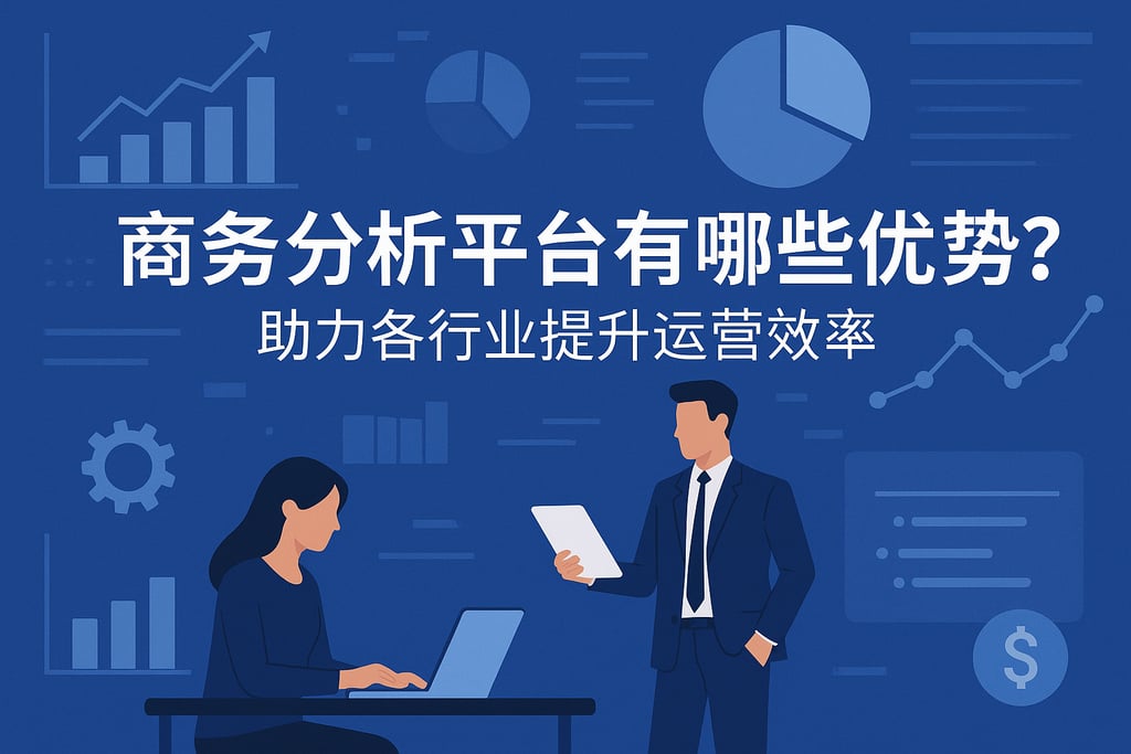 商务分析平台有哪些优势？助力各行业提升运营效率
