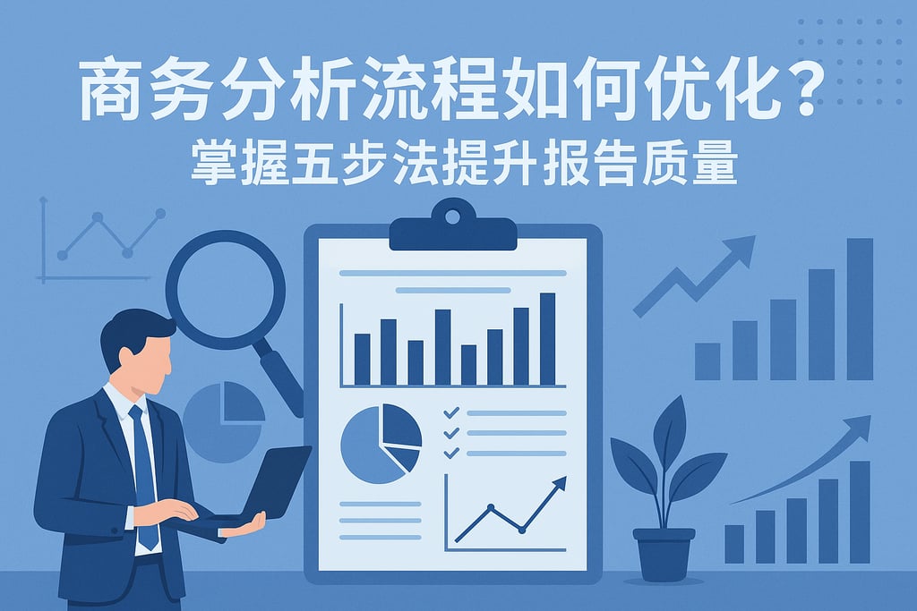 商务分析流程如何优化？掌握五步法提升报告质量
