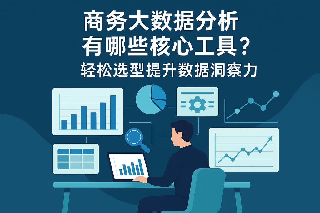商务大数据分析有哪些核心工具？轻松选型提升数据洞察力
