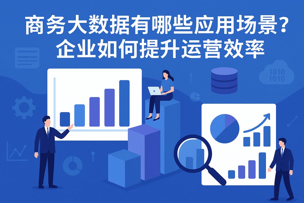 商务大数据有哪些应用场景？企业如何提升运营效率