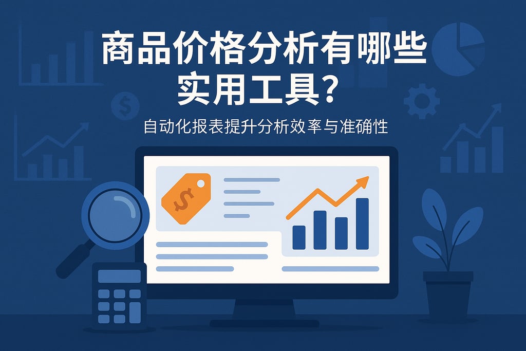 商品价格分析有哪些实用工具？自动化报表提升分析效率与准确性