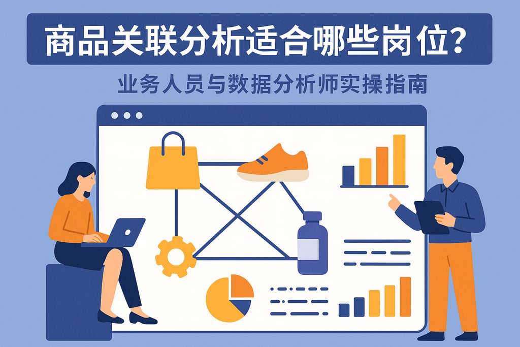 商品关联分析适合哪些岗位？业务人员与数据分析师实操指南