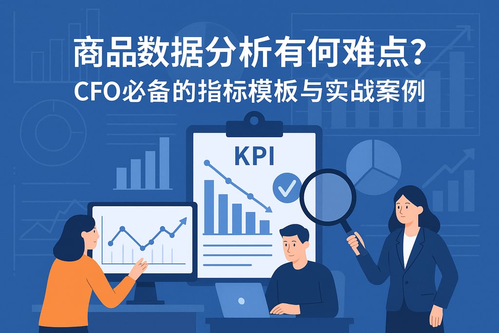 商品数据分析有何难点？CFO必备的指标模板与实战案例
