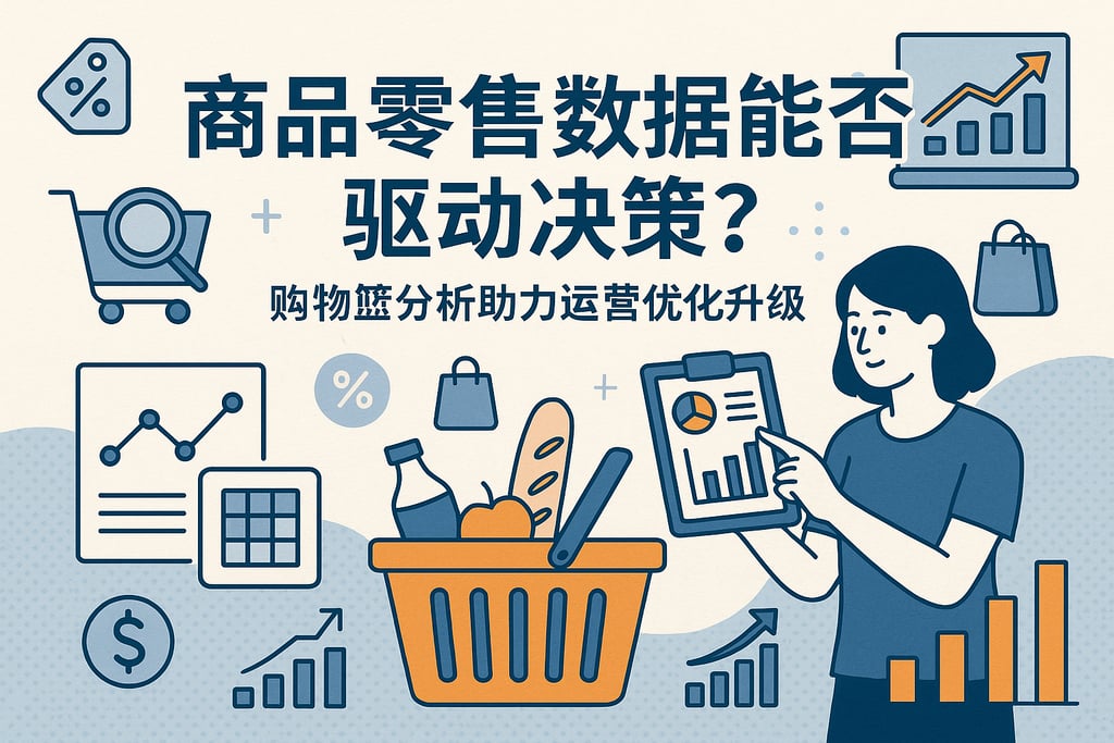 商品零售数据能否驱动决策？购物篮分析助力运营优化升级