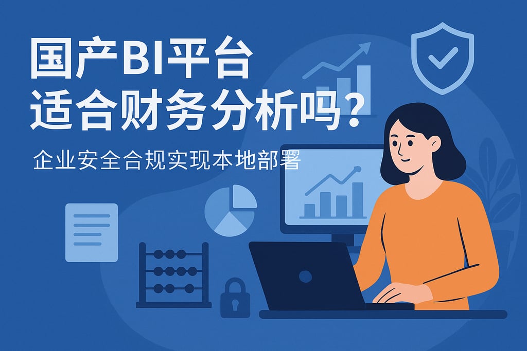 国产BI平台适合财务分析吗？企业安全合规实现本地部署
