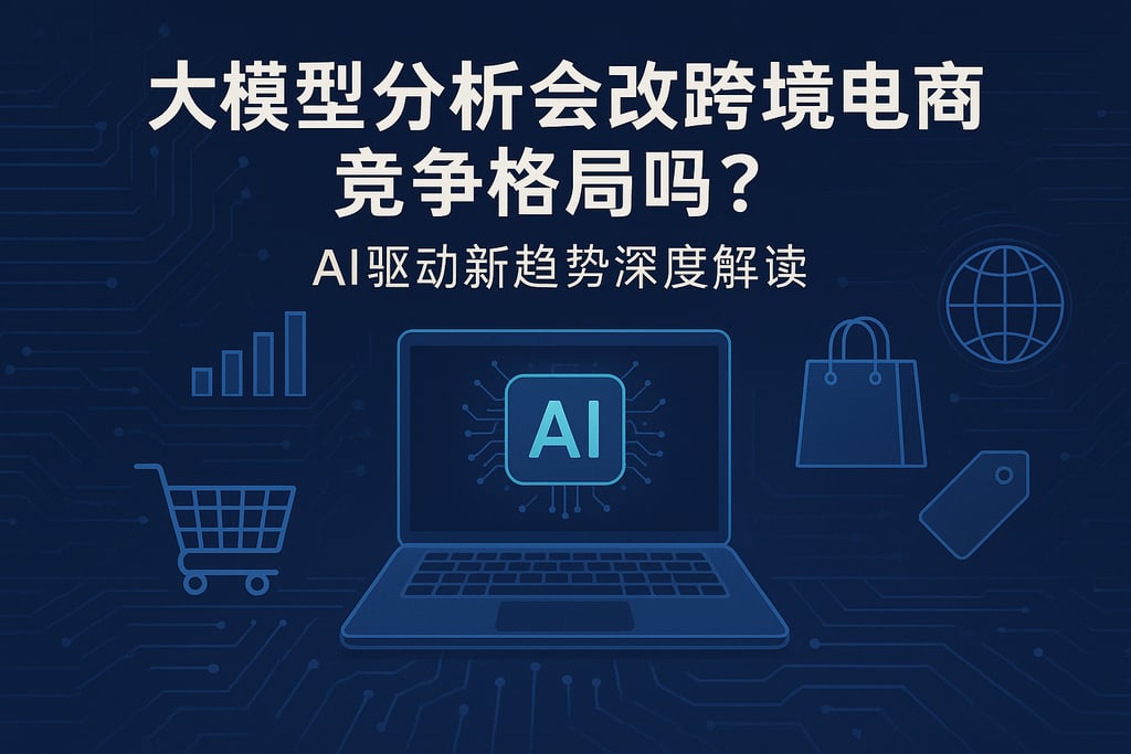 大模型分析会改变跨境电商竞争格局吗？AI驱动新趋势深度解读