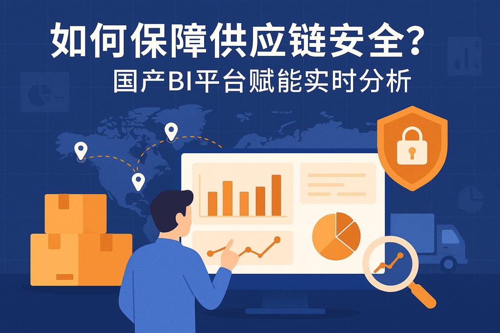 如何保障供应链安全？国产BI平台赋能实时分析
