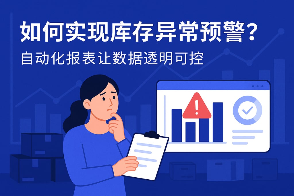 如何实现库存异常预警？自动化报表让数据透明可控