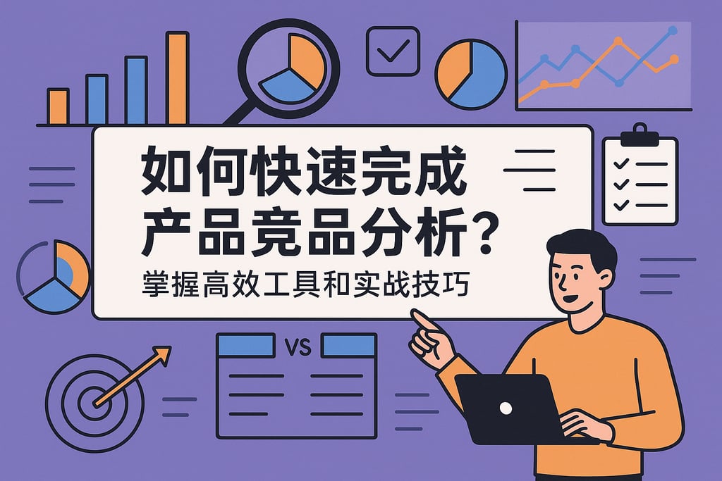 如何快速完成产品竞品分析？掌握高效工具和实战技巧