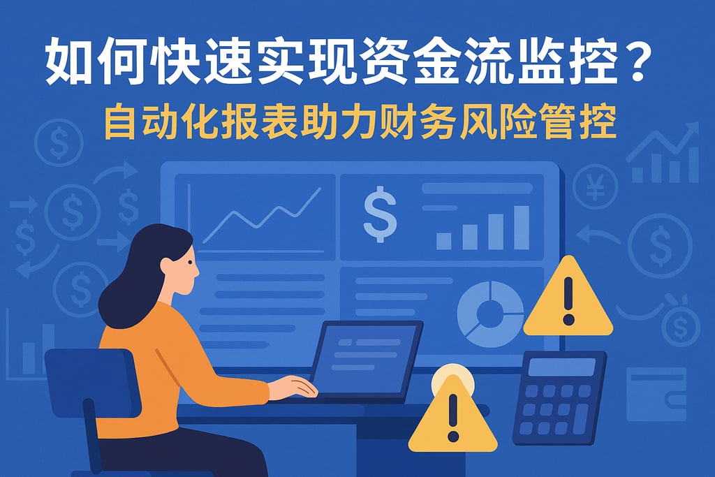 如何快速实现资金流监控？自动化报表助力财务风险管控