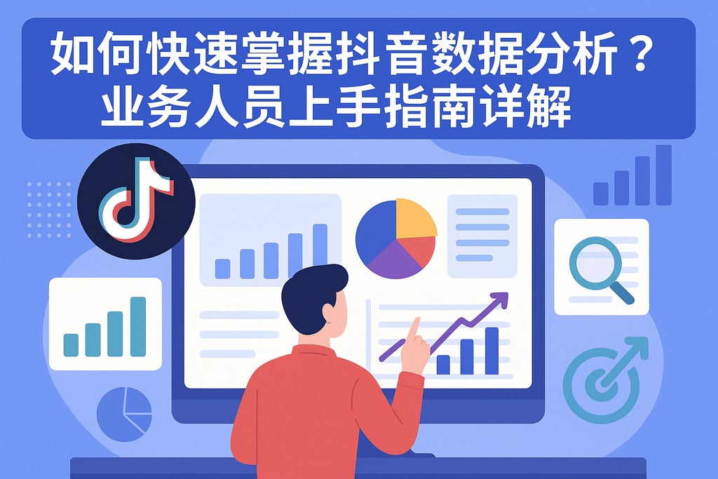 如何快速掌握抖音数据分析？业务人员上手指南详解