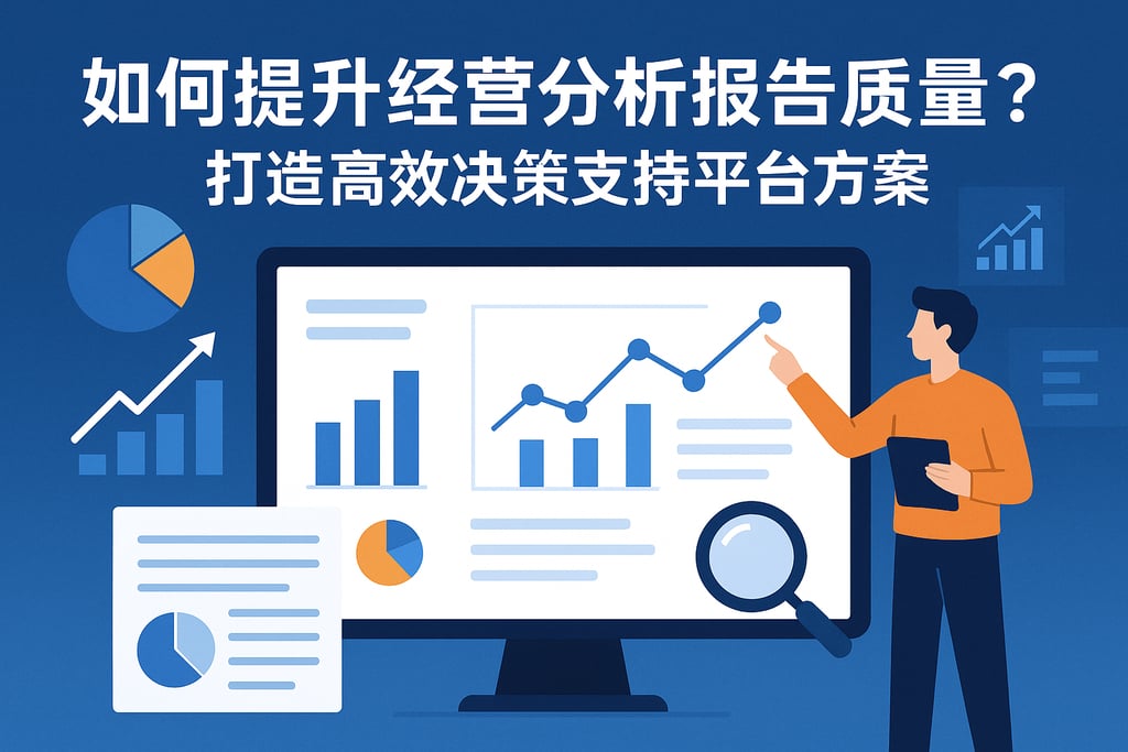 如何提升经营分析报告质量？打造高效决策支持平台方案